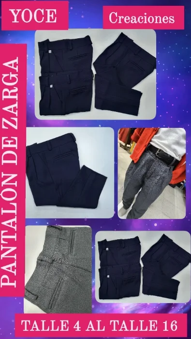 Pantalón de Sarga