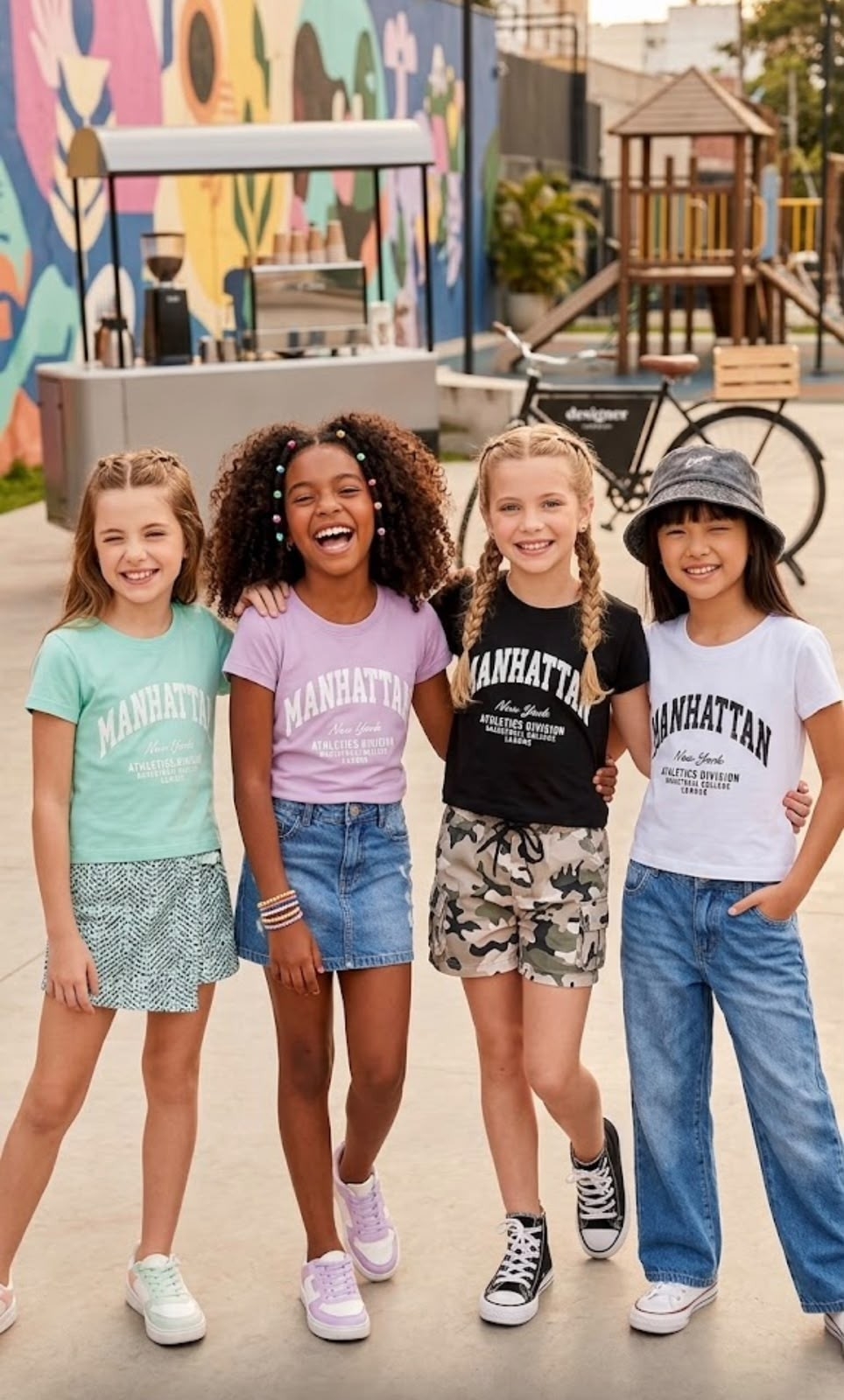 Remera Niña Algodón con Lycra - Imagen 2
