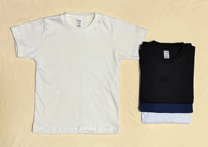 Remera Algodón Premium Lisa - Niños