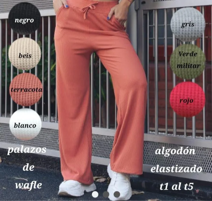 Palazos de Wafle Algodon Elastizado(agotado)