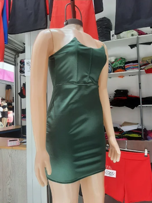 Vestido Corset de Saten