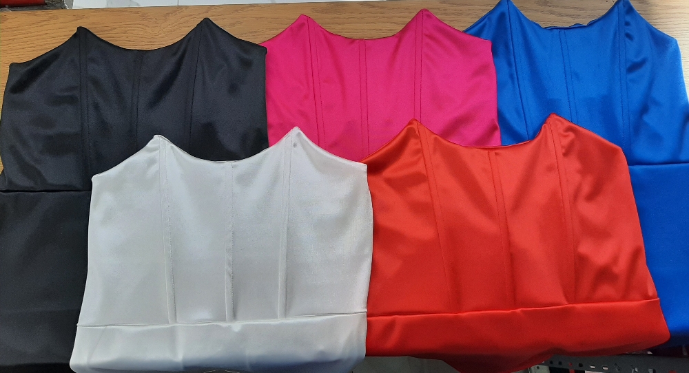 Vestido Corset de Saten - Imagen 3
