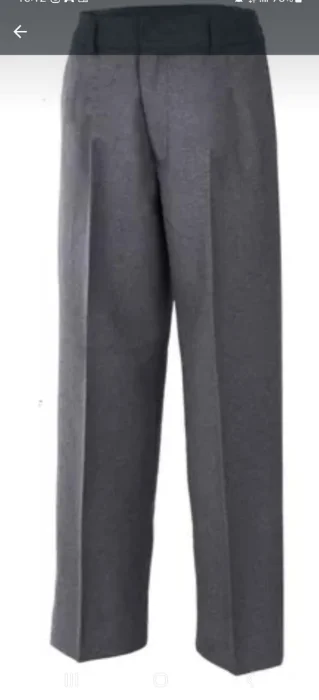 Pantalones de Sarga Gris