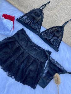 Conjunto Bralette con Pollerita