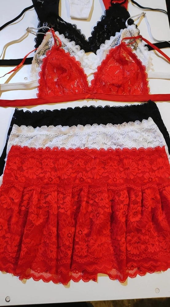 Conjunto Bralette con Pollerita - Imagen 4
