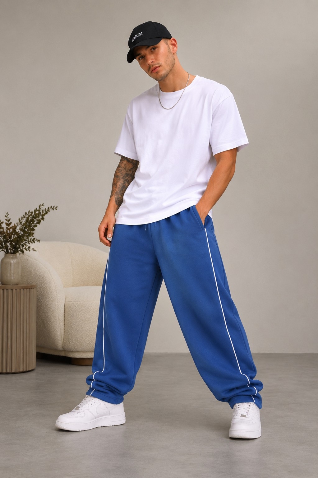 Super Baggy Unisex Frisa Peinado( D) - Imagen 4
