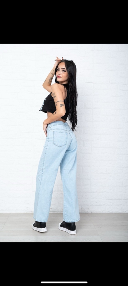 Wide Leg Celeste - Imagen 2