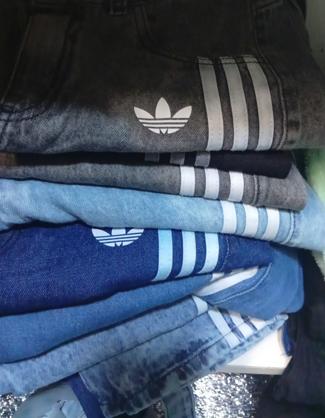 Jean Baggy Adi Das Regulador Dama Tres Tiras Oferta - Imagen 8