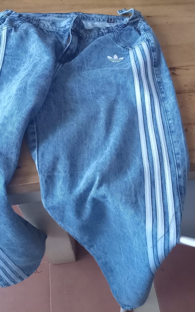 Jean Baggy Adi Das Regulador Dama Tres Tiras Oferta - Imagen 9