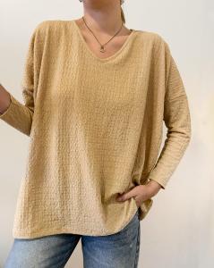 Sweater de Lanilla Bruselas Cuello V - Miniatura 4