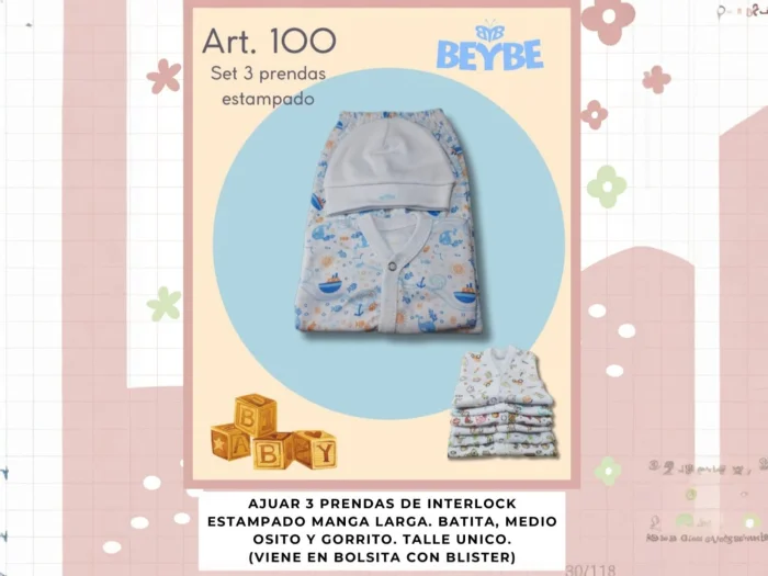 Set 3 Piezas Oferta (100)