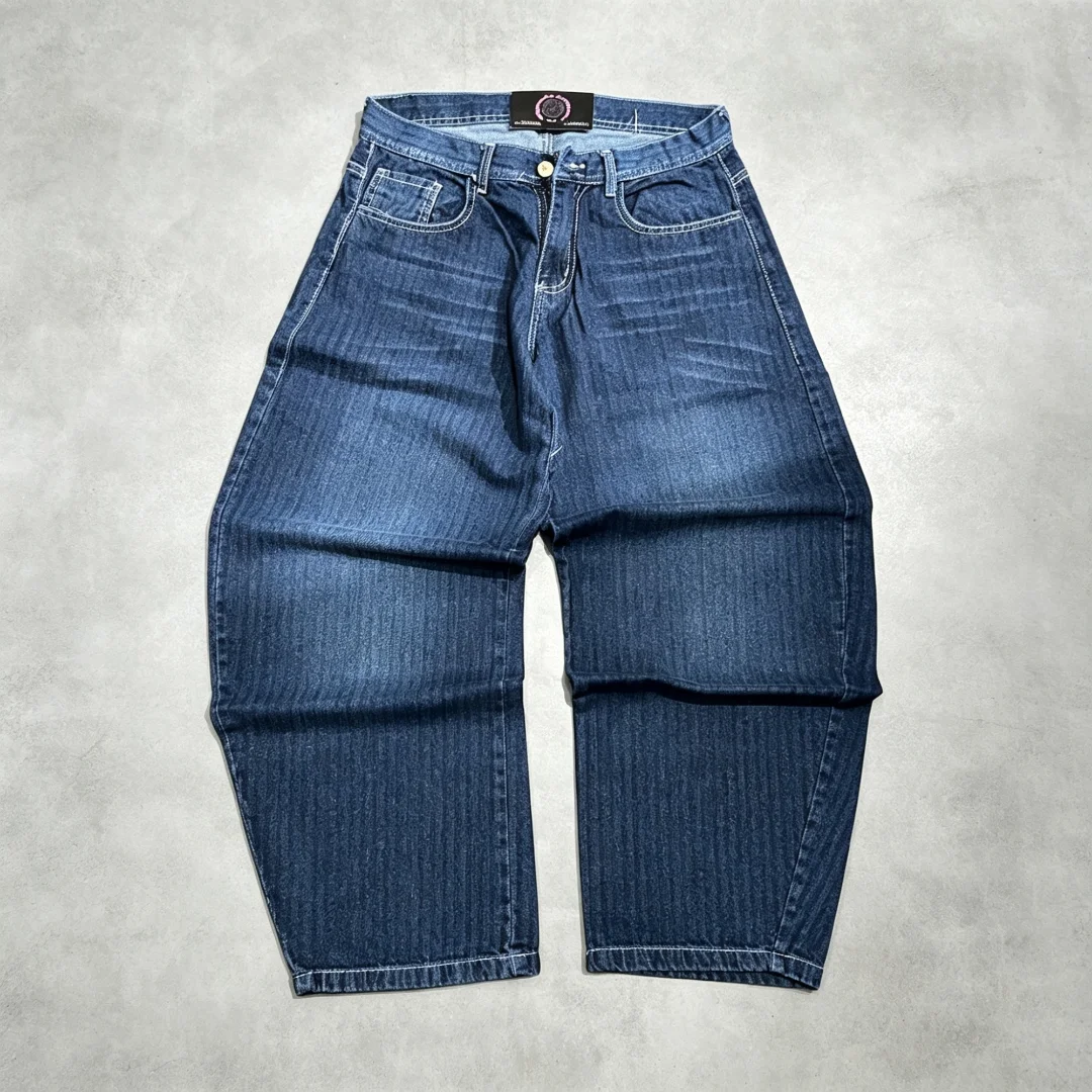 Pantalon Bagui Bordado Jean - Imagen 2