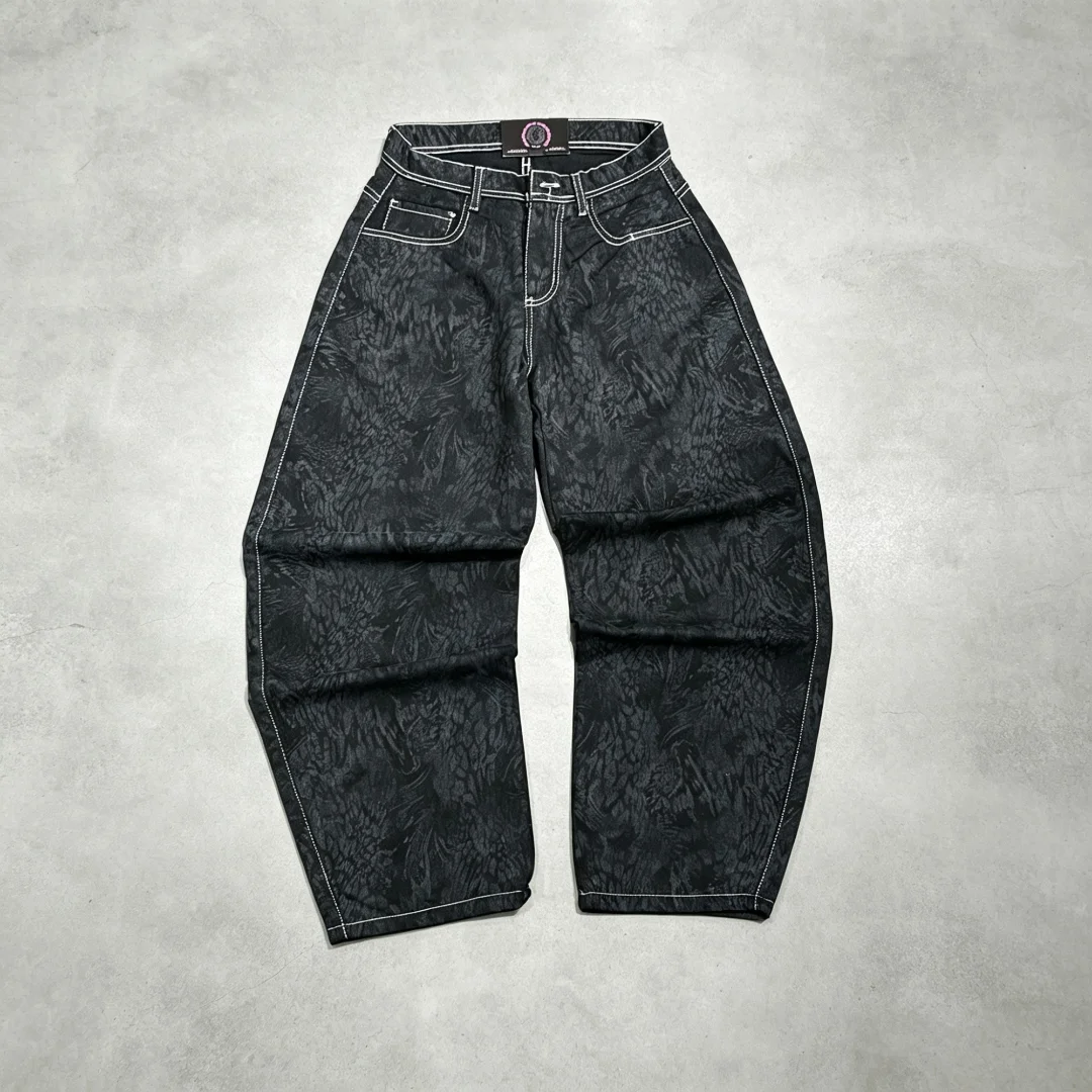 Pantalon Bagui Bordado Jean - Imagen 4
