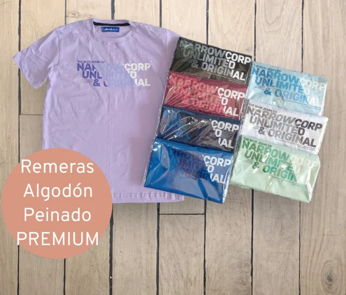 Remeras Narrow Talles Especiales