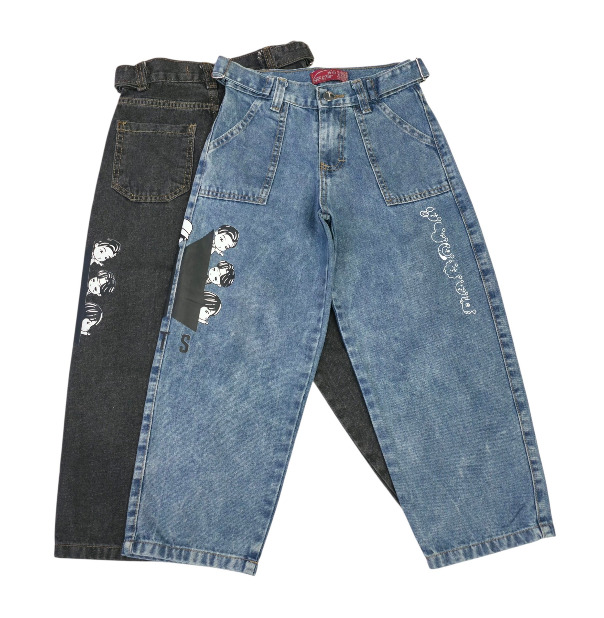 Pant Baggy Bts C/regulador Unisex - Imagen 4