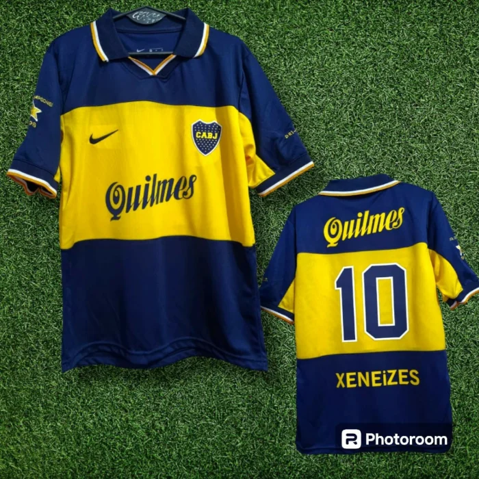 Camiseta Boca Retro Riquelme Titular 98