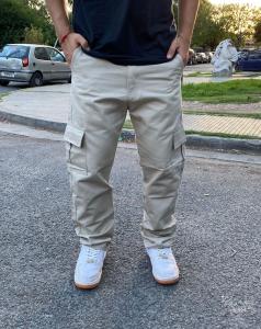 Cargo Mom Beige