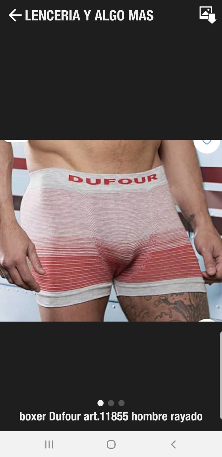 Boxer Dufour Art.11855 Hombre Rayado - Imagen 5