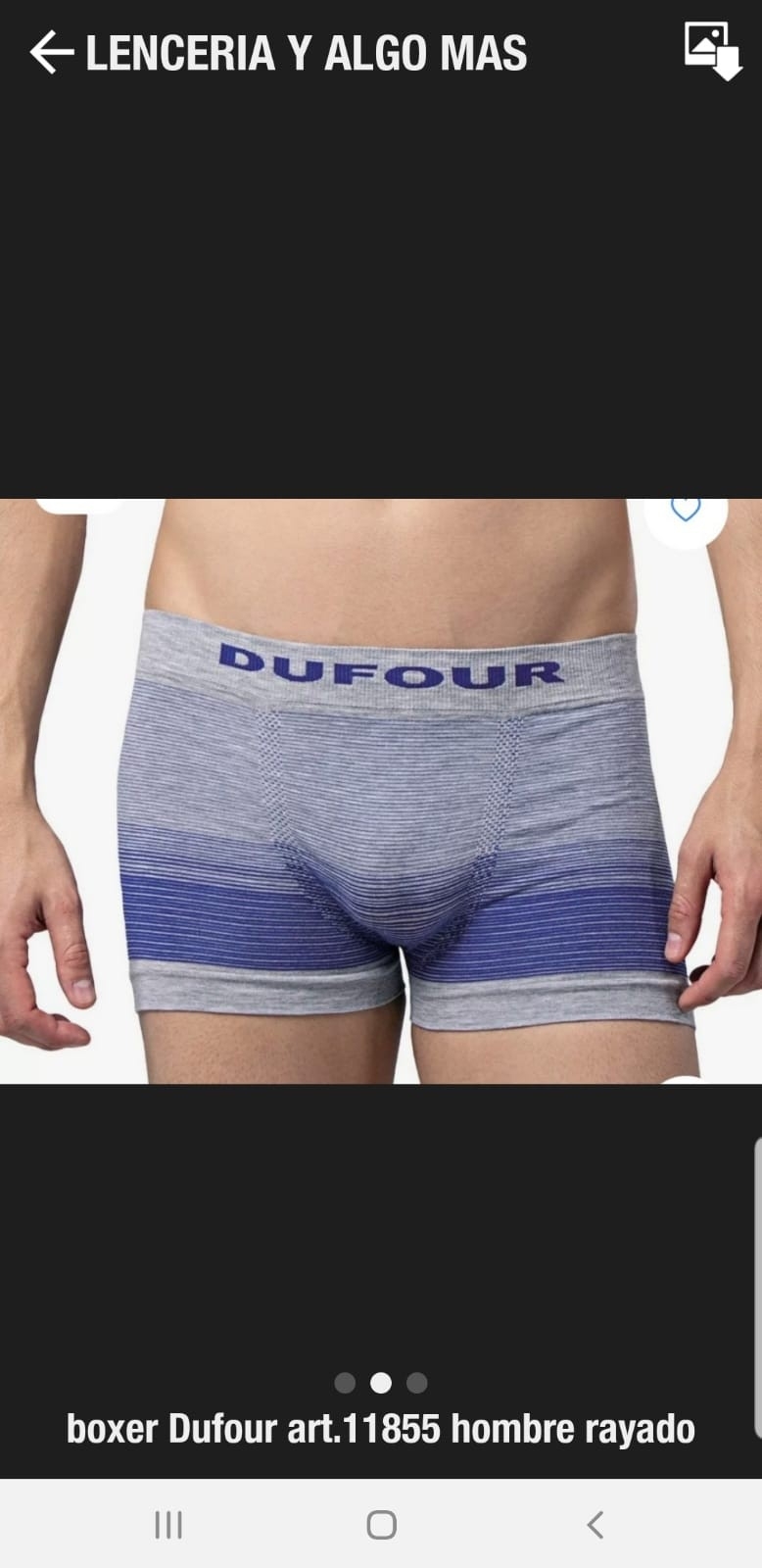 Boxer Dufour Art.11855 Hombre Rayado - Imagen 6