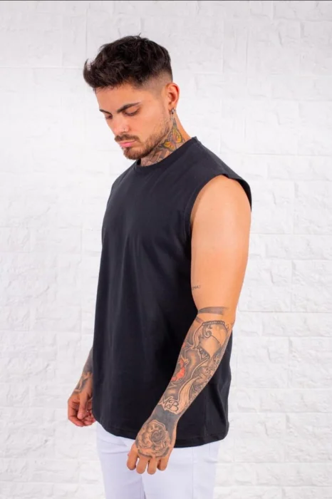 Musculosas  Oversize Algodón Peinado ( D)