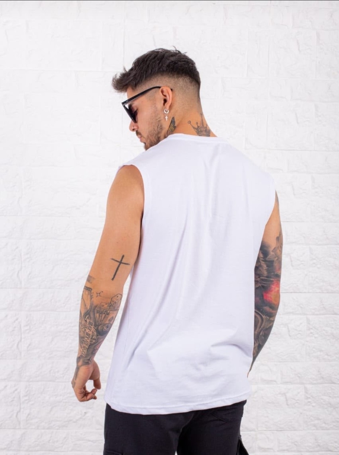 Musculosas  Oversize Algodón Peinado ( D) - Imagen 4