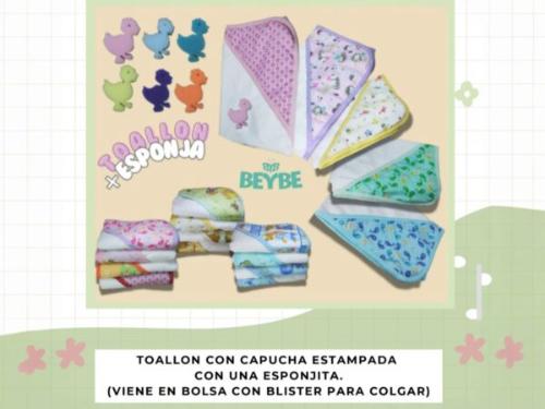 Toallon con Esponja (109) Surtido de Colores