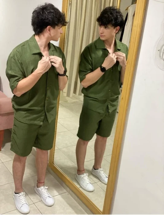 Cojuntos de Lino Spandex
