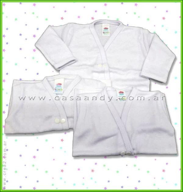 Batita Blanca en Pack de 6 Art 643