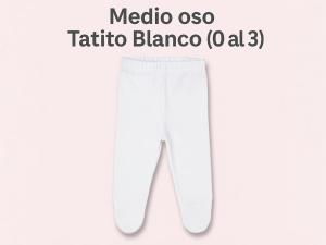 Medio Oso Blanco Pack X 6 Art. 644