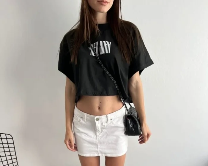 Pupera Musculosa Algodón Peinado