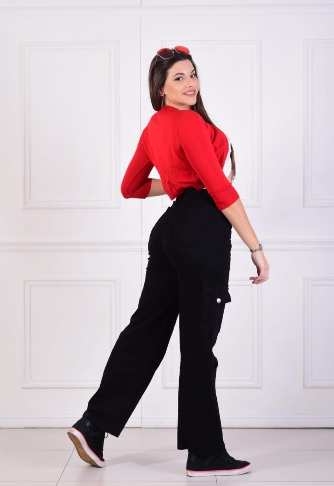 Wide Leg Cargo Elastizado - Imagen 2