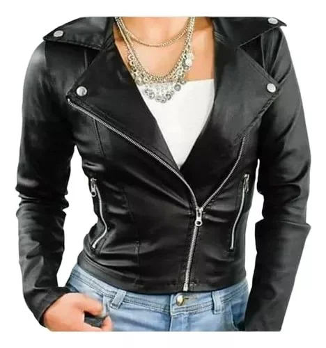 Campera de Dama de Bengalina Engomada
