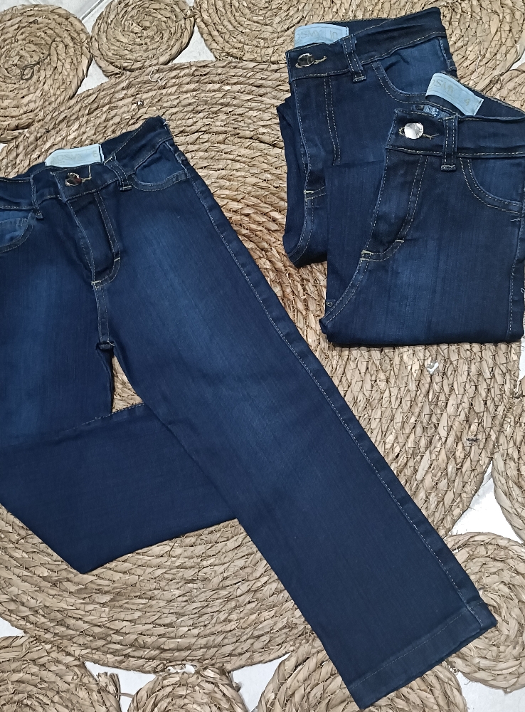 Jeans Azul Localizado Nena - Imagen 2