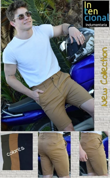 Liquidacion Últimos Talles y Color Bermuda Corte Chino
