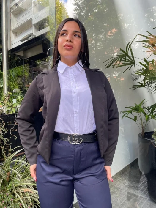 Blazer Sastrero Corto