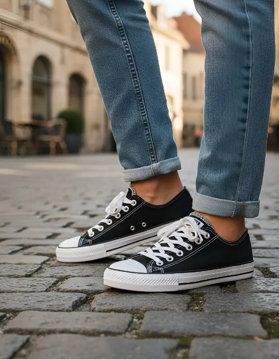 Zapatillas Jaguar Original  Tipo Converse Unisex 8074 34 al 44