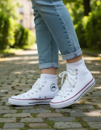 Zapatilla Jaguar Orignal Botita Tipo Converse Art 8575 (34 al 44) - Miniatura 1