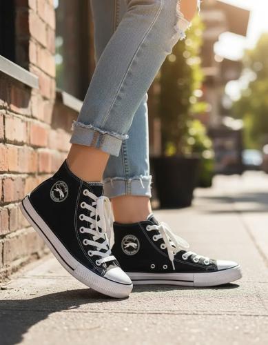 Zapatilla Jaguar Orignal Botita Tipo Converse Art 8575 (34 al 44) - Miniatura 3