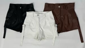 Short Cargo de Cuerina