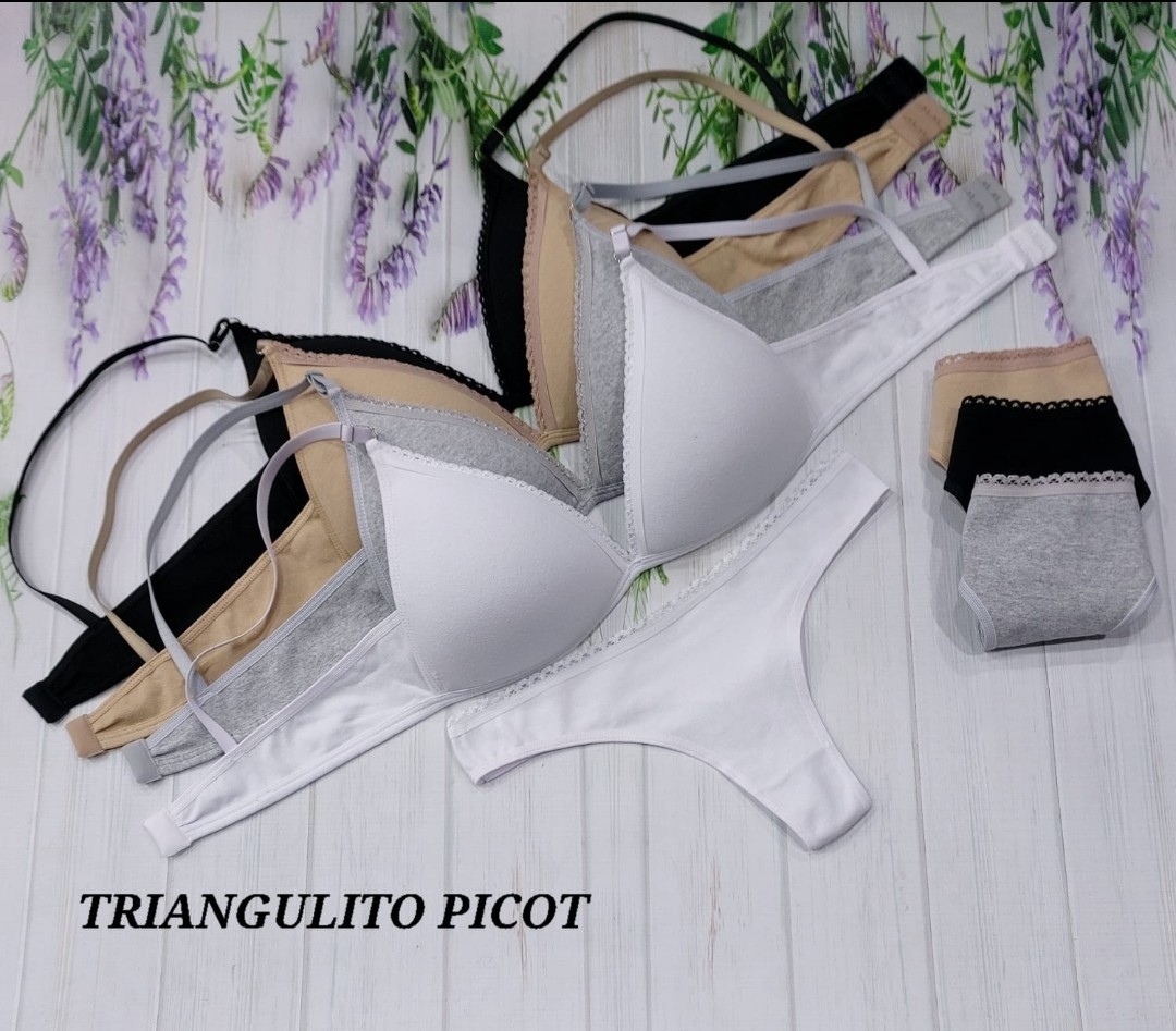 Conjunto Triangulito Picot - Imagen 2
