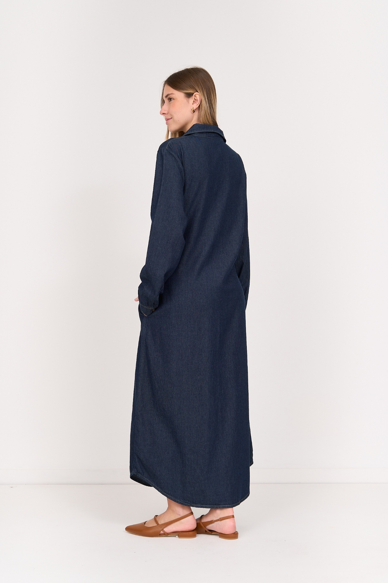 Maxi Camisa ( Azul Oscuro ) - Imagen 3
