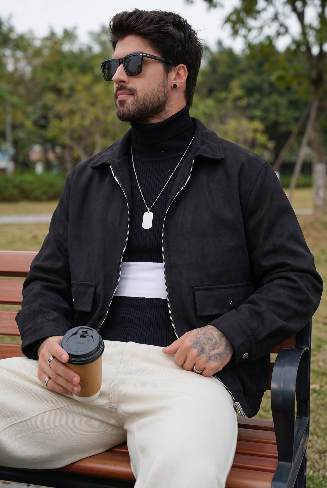 Campera Matias de Sued Gamusado - Imagen 4