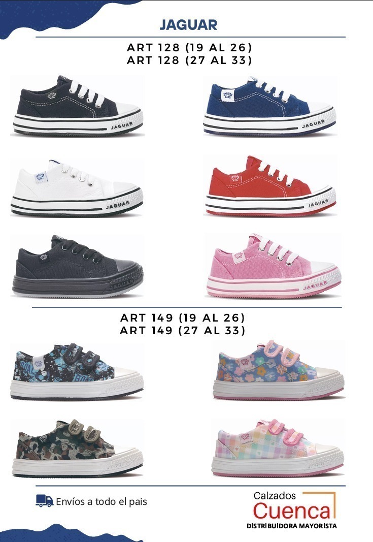Zapatilla Jaguar Niños Lona Art.128 19 al 33 - 128.jpg