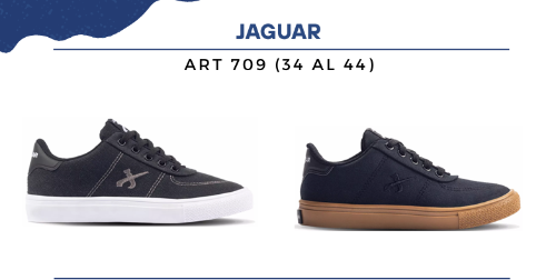 Zapatilla Jaguar Urbanas de  Adultos Art.709 34 al 44