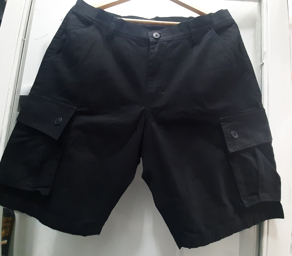 Bermudas Cargo Recto de Gabardina - Imagen 3