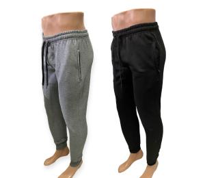 Pantalones de Friza con Puño y Cierres