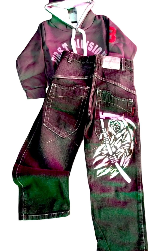 Jeans Baggy Talla  4 ,6 y 8 Pack de Oferta - Imagen 3