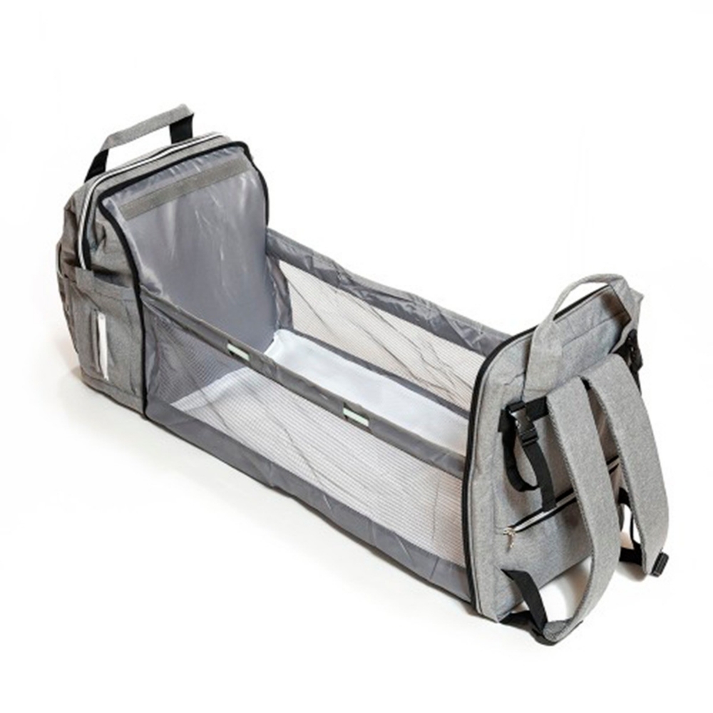 Mochila Maternal Convertible Cuna Portátil 8413 Love - Imagen 1