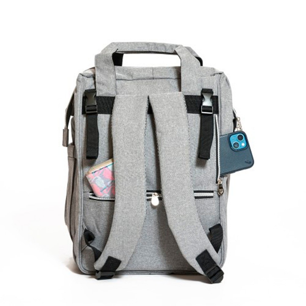 Mochila Maternal Convertible Cuna Portátil 8413 Love - Imagen 2