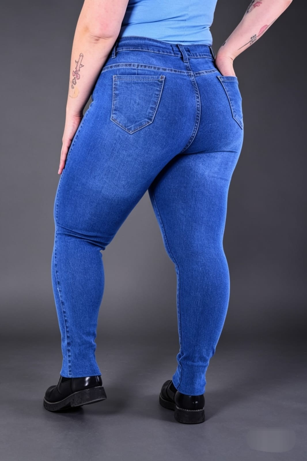 Jeans Elastizado Especiales Excelente Calidad - Imagen 4